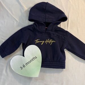 Tommy Hilfiger Blue Classic Sweatshirt Hoodie
